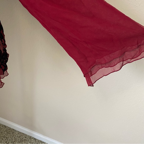 Marion Clayden Silk Chiffon Skirt Set - Picture 6 of 14